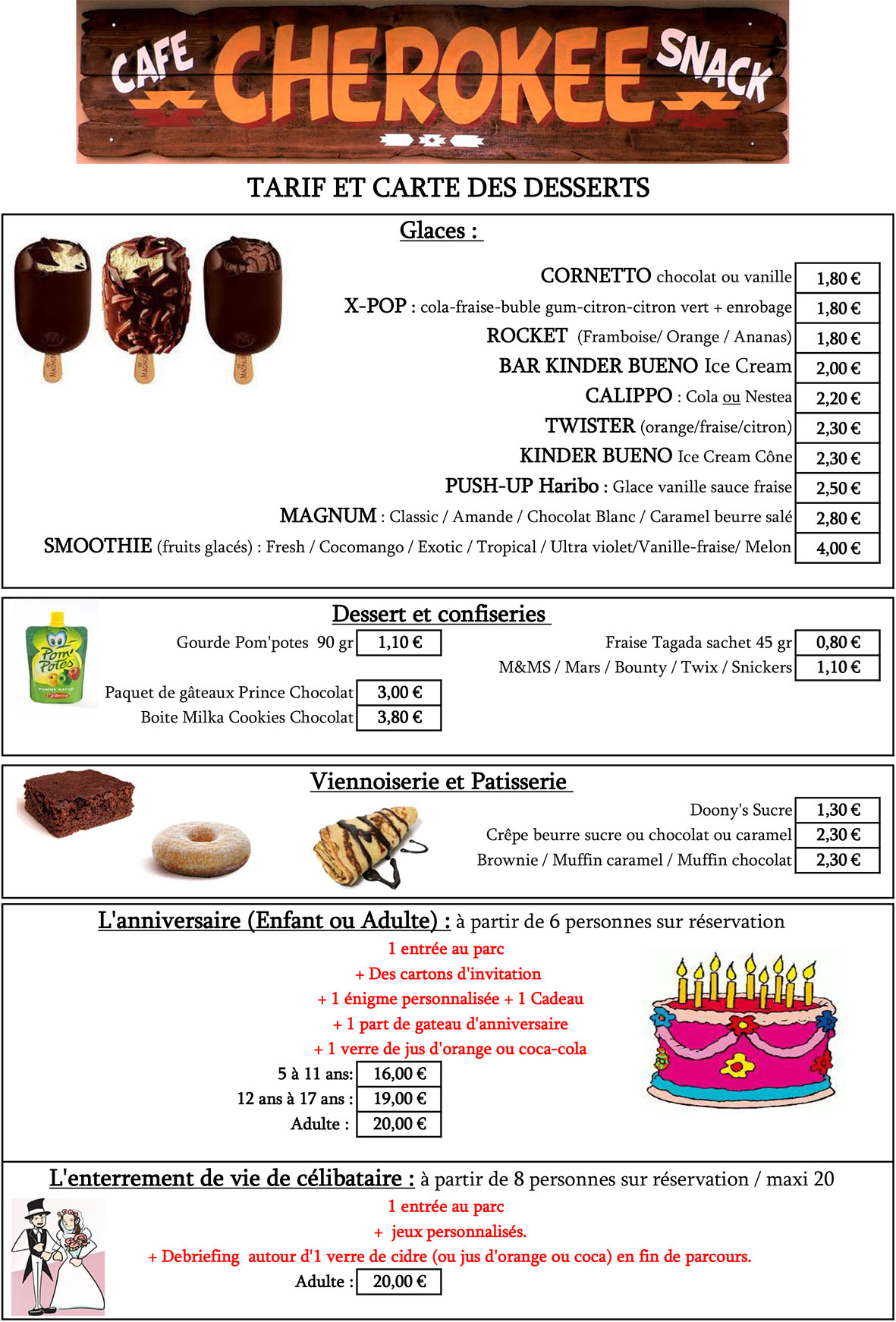 Carte Glace Enigmaparc Parc De Loisirs Couvert Rennes 35 Carte Glace Enigmaparc Parc De Loisirs Couvert Rennes 35