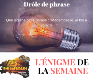 enigme à enigmaparc