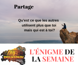 enigme sur le partage