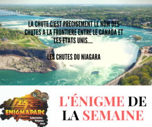 Réponse de l'énigmes de la news : chute