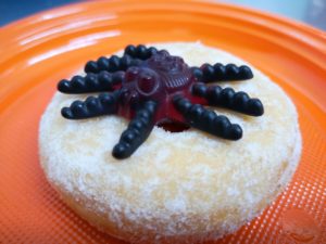 Muffin araignée à ENIGMAPARC pour Halloween