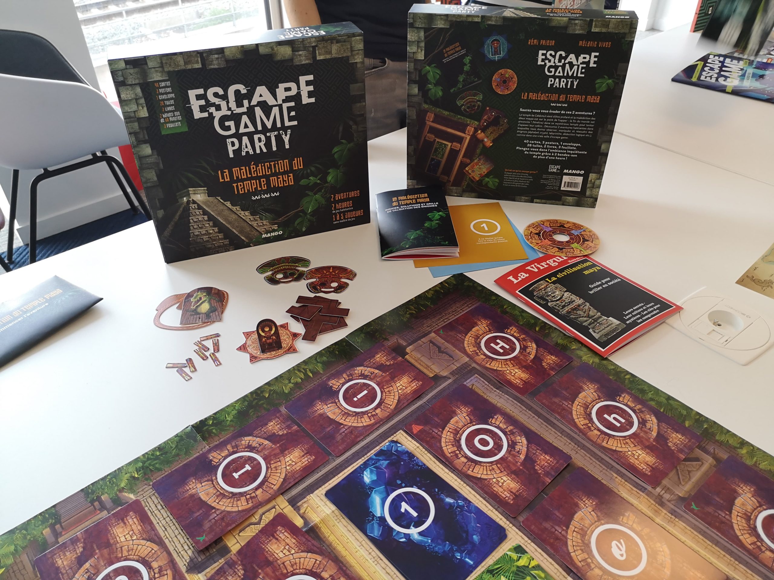 Escape Game Party : La Malédiction du Temple Maya - Enigmaparc, parc de  loisirs couvert, Rennes 35