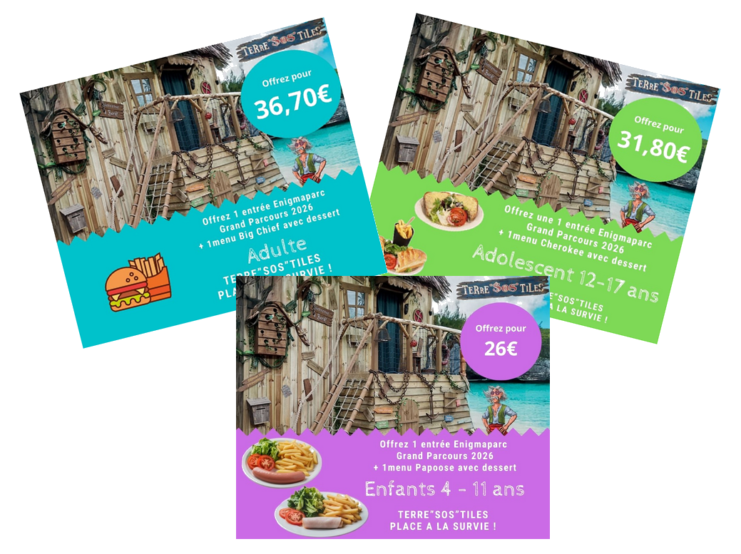 Bons cadeaux GP+repas