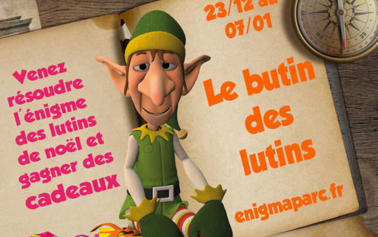 Lutins de Noël : Jeu Concours De Noël | Enigmaparc, Rennes