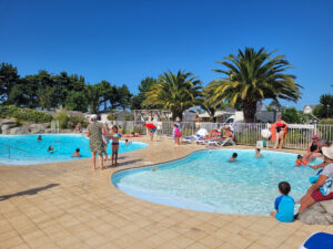 piscine au soleil