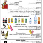 Boissons carte restaurant Cherokee ENIGMAPARC