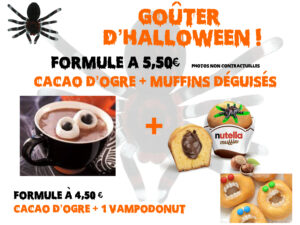 Gouter d'Halloween à ENIGMAPARC
