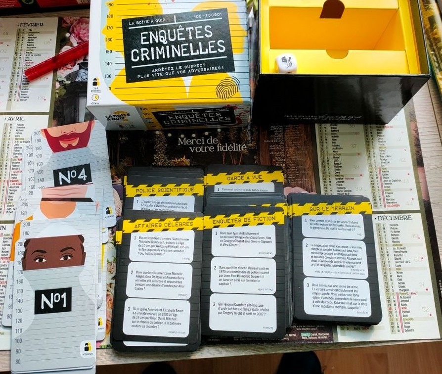 Boîte Enquêtes crim