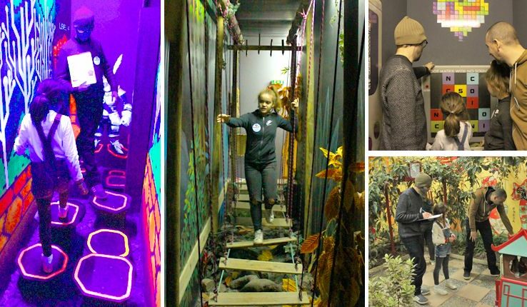 Visite scolaire à ENIGMAPARC avec des petits