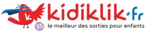 Logo kidiklik familles Logo de nogtre partenaire Kidiklik, spécialiste des sorties familles 35 et 22
