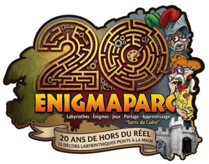 Logo des 20 ans ENIGMAPARC