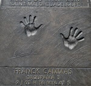 Walk of fame St Malo : Franck Camas