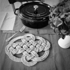 Dessous de plat en cordage Loic Trigorioù